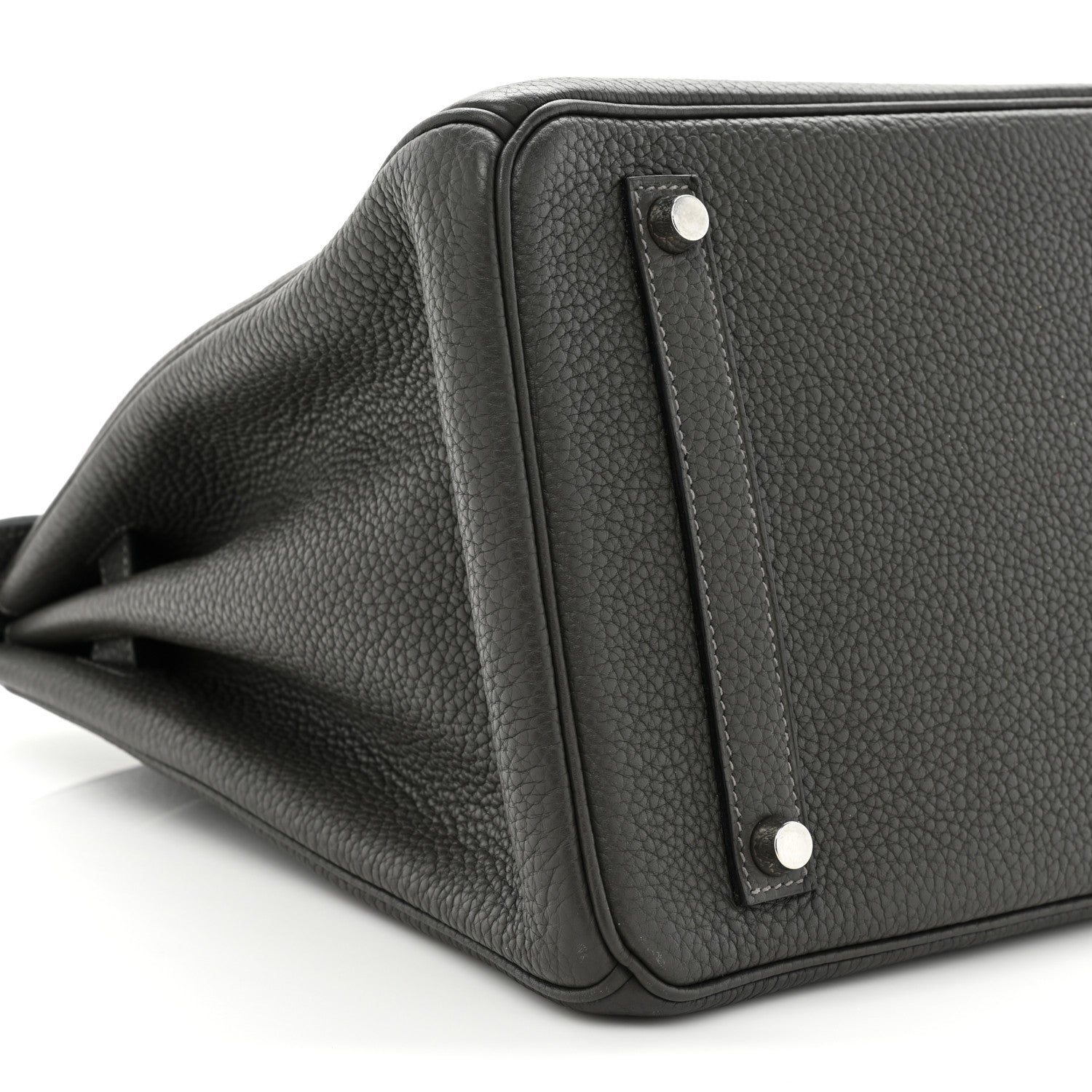 Hermes Taurillon Clemence BIRKIN 35 Graphite 9 of 15