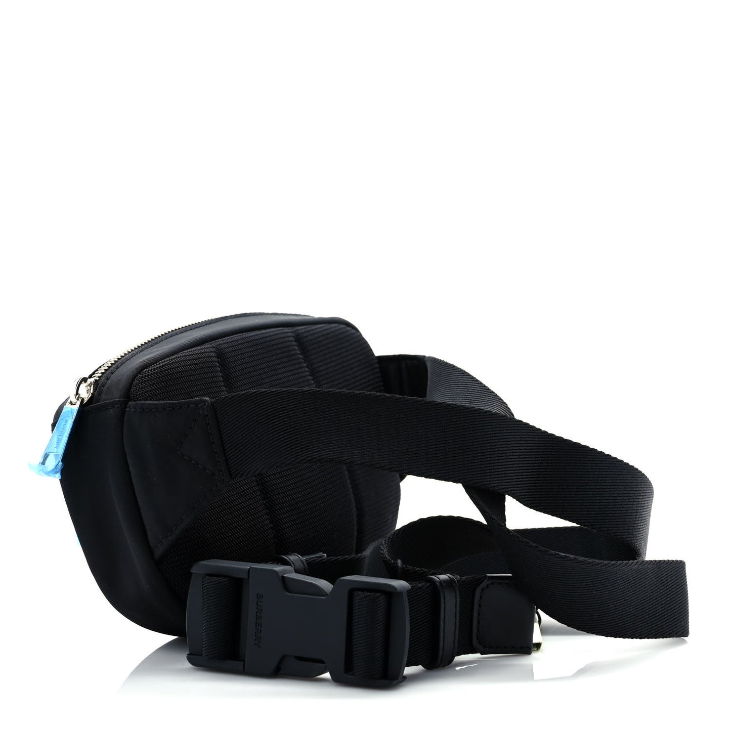 Econyl Logo Print Small Cannon Bum Bag Black