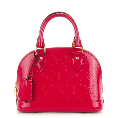 Louis Vuitton Vernis Alma BB Rose Indien 1 of 8