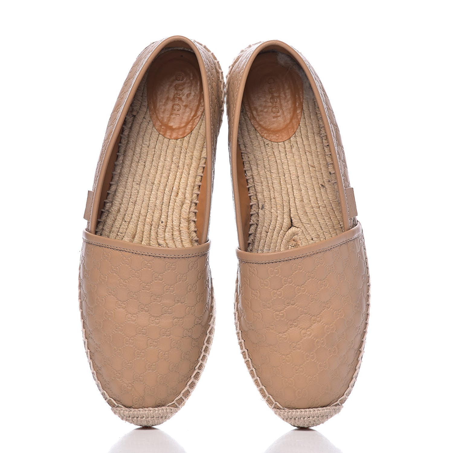 Gucci Guccissima Signature Espadrilles 40.5 Beige 14 of 15