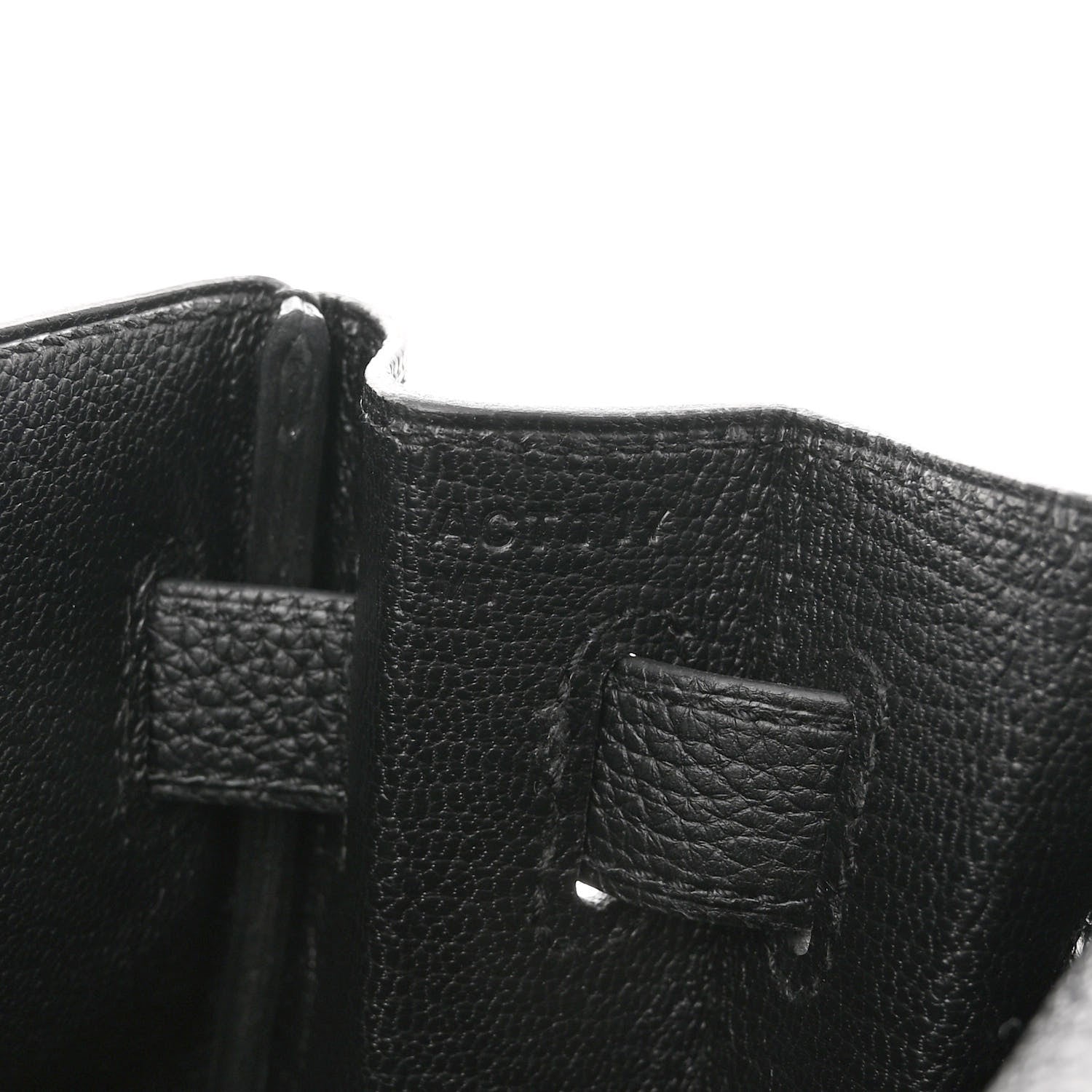 Hermes Togo Kelly Retourne 32 Black 7 of 10