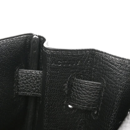 Hermes Togo Kelly Retourne 32 Black 7 of 10