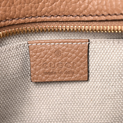 Gucci Pebbled Calfskin Small Soho Disco Bag Camelia 6 of 10