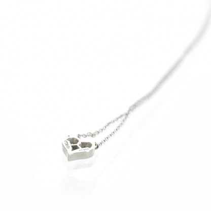Tiffany Platinum Diamond Heart Pendant Necklace 4 of 7