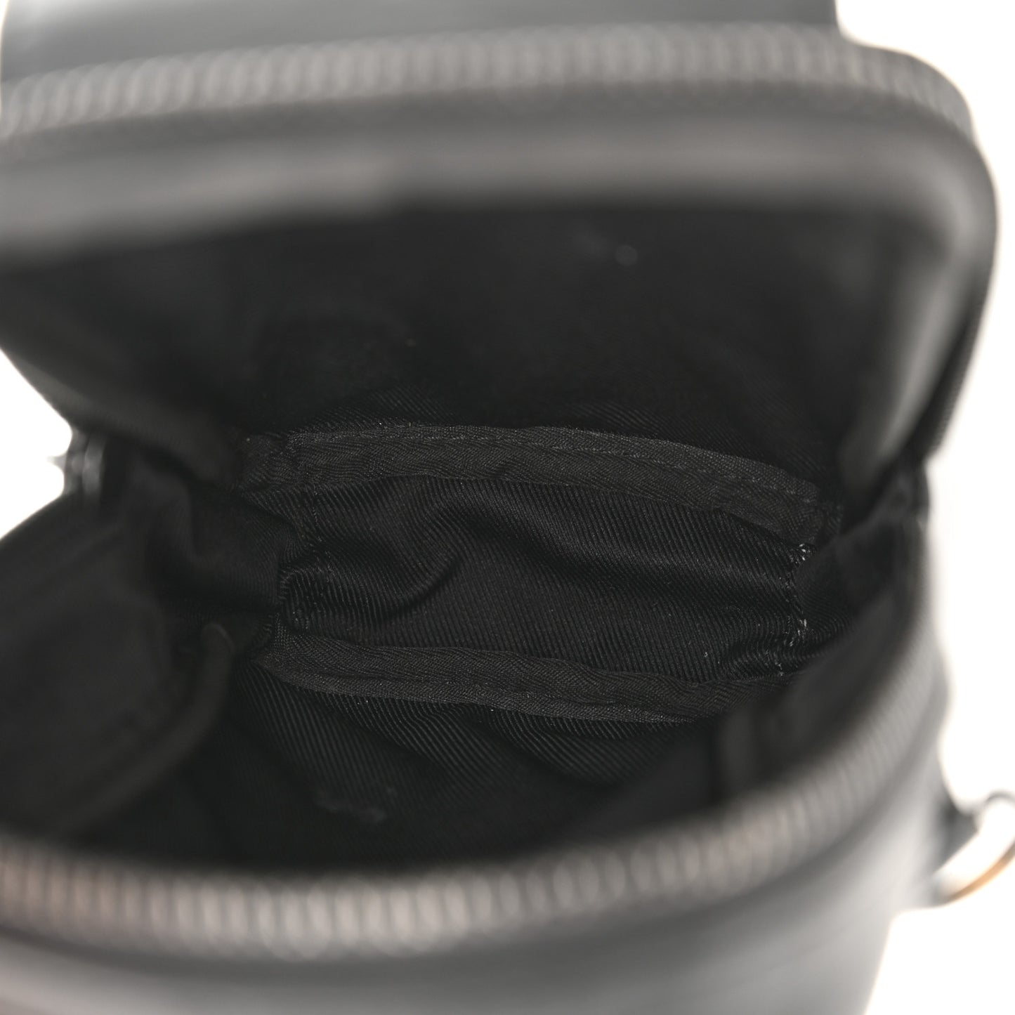 Calfskin Monogram Shadow Double Phone Pouch NM Black
