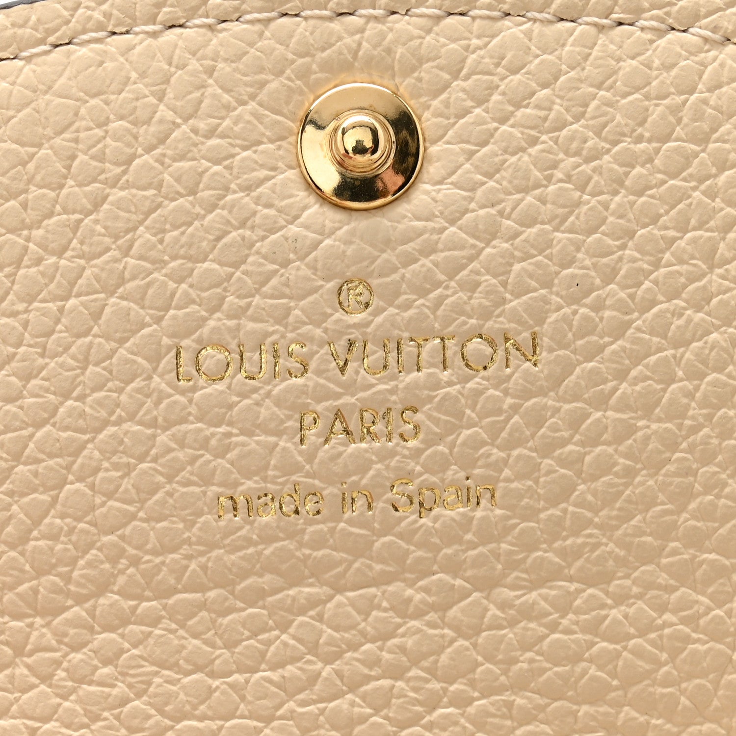 Louis Vuitton Empreinte Rosalie Coin Purse Cream 6 of 7
