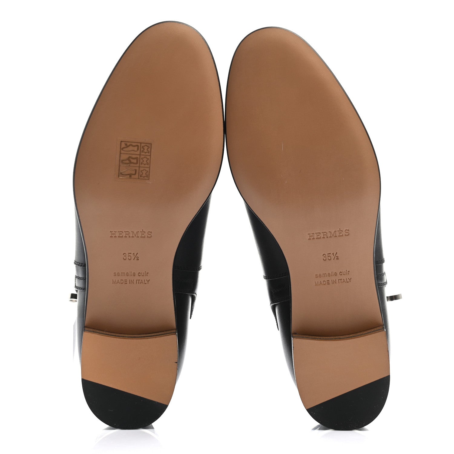 Hermes Calfskin Neo Low Boots 35.5 Black 5 of 8