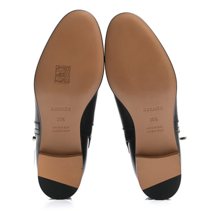 Hermes Calfskin Neo Low Boots 35.5 Black 5 of 8