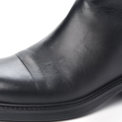 Gucci Soft Guccissima Zip Boots 36.5 Black 7 of 9