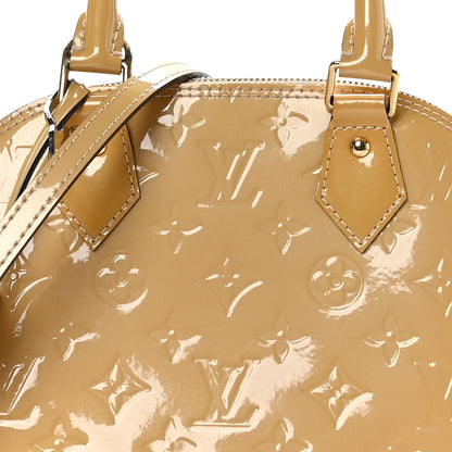 Louis Vuitton Vernis Alma BB Dune 7 of 9
