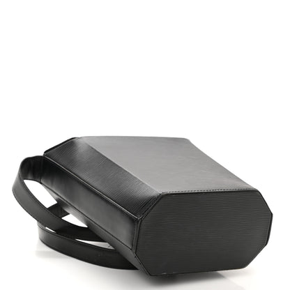 Louis Vuitton Epi Sac Seau Black 3 of 12