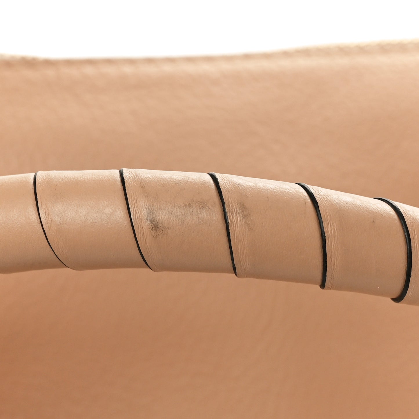 Calfskin Medium Marcie Satchel Light Tan