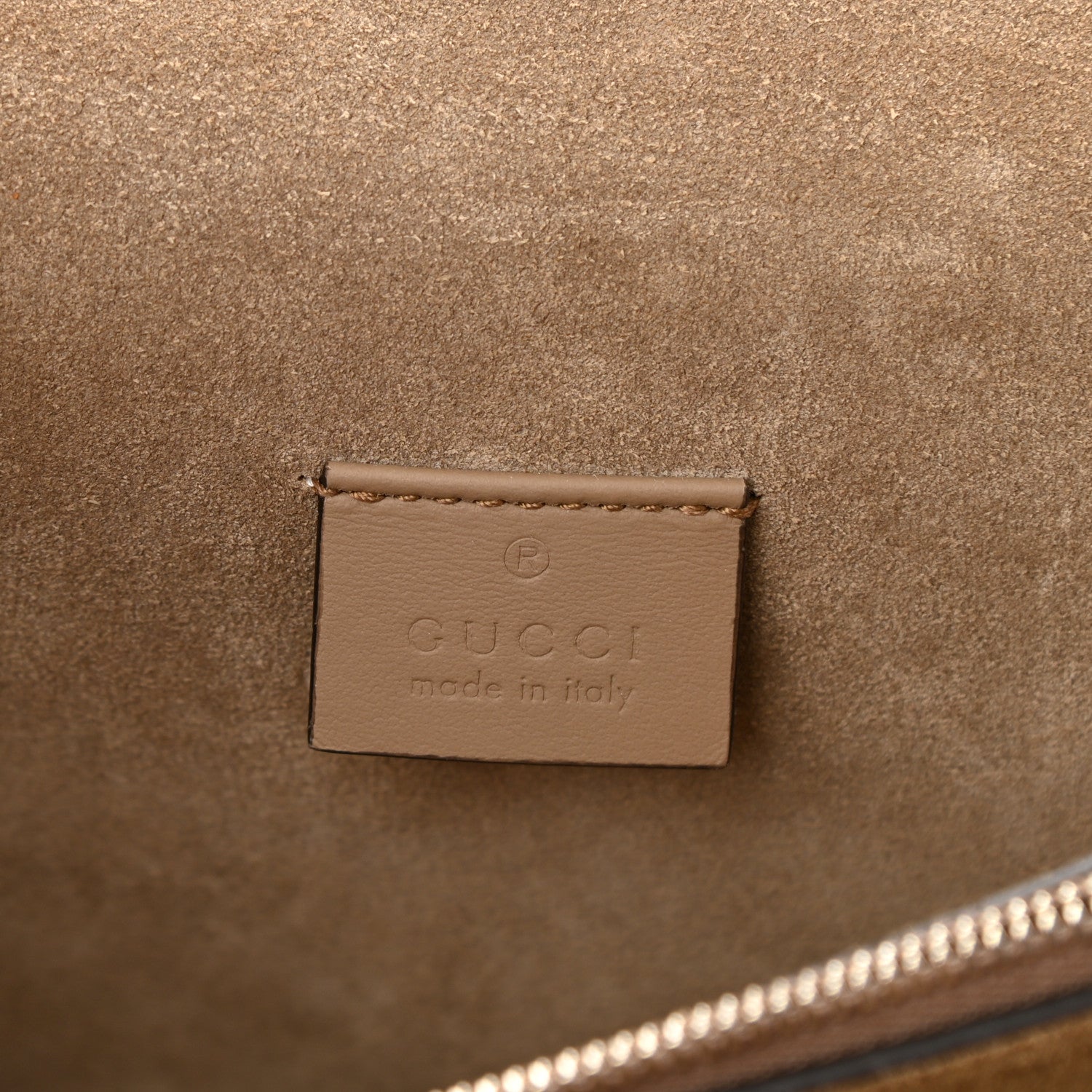 Gucci GG Supreme Monogram Small Dionysus Shoulder Bag Taupe 6 of 8