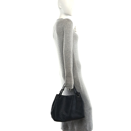 Bottega Veneta Nappa Intrecciato Medium Garda Bag Black 2 of 11