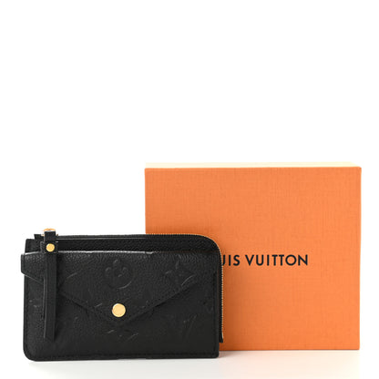 Louis Vuitton Empreinte Recto Verso Card Holder Black 7 of 7