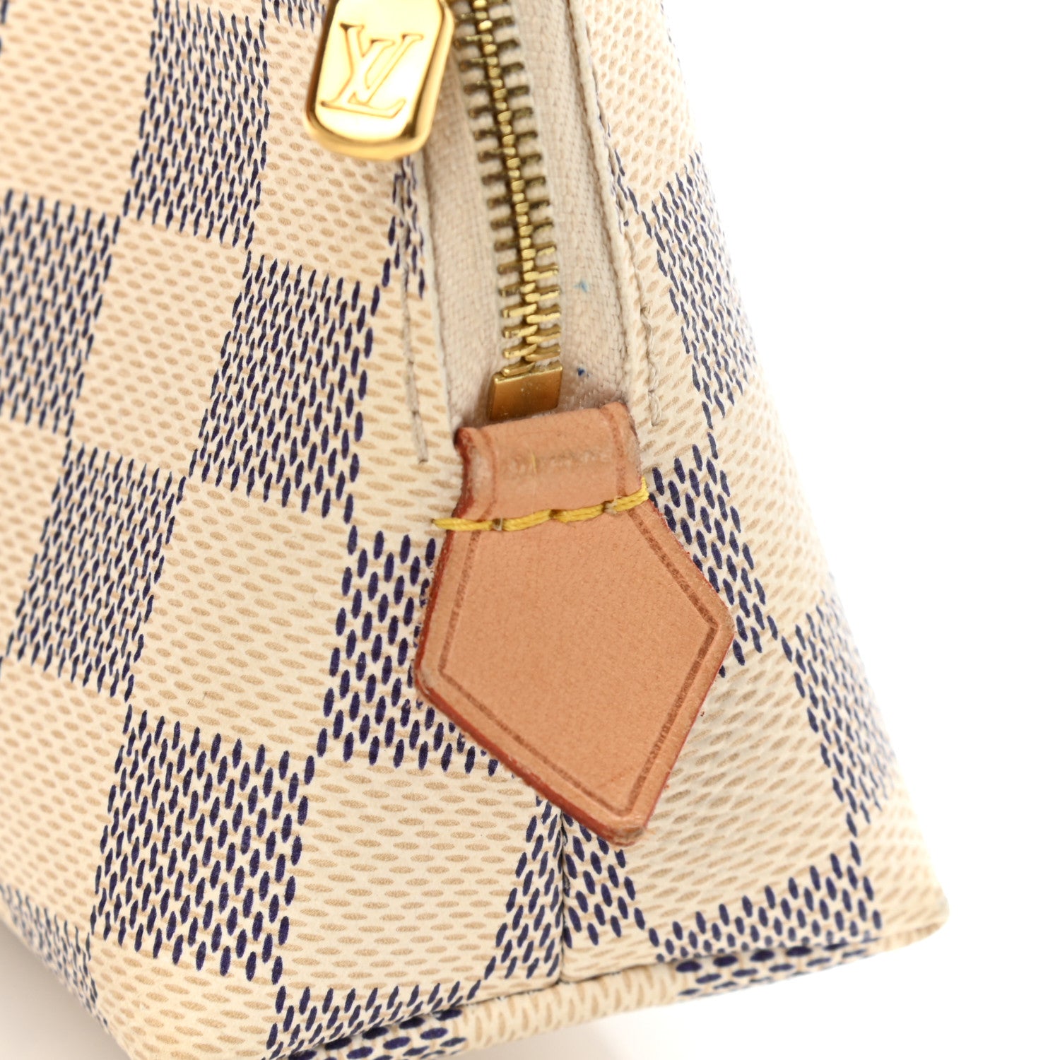 Louis Vuitton Damier Azur Cosmetic Pouch 8 of 11