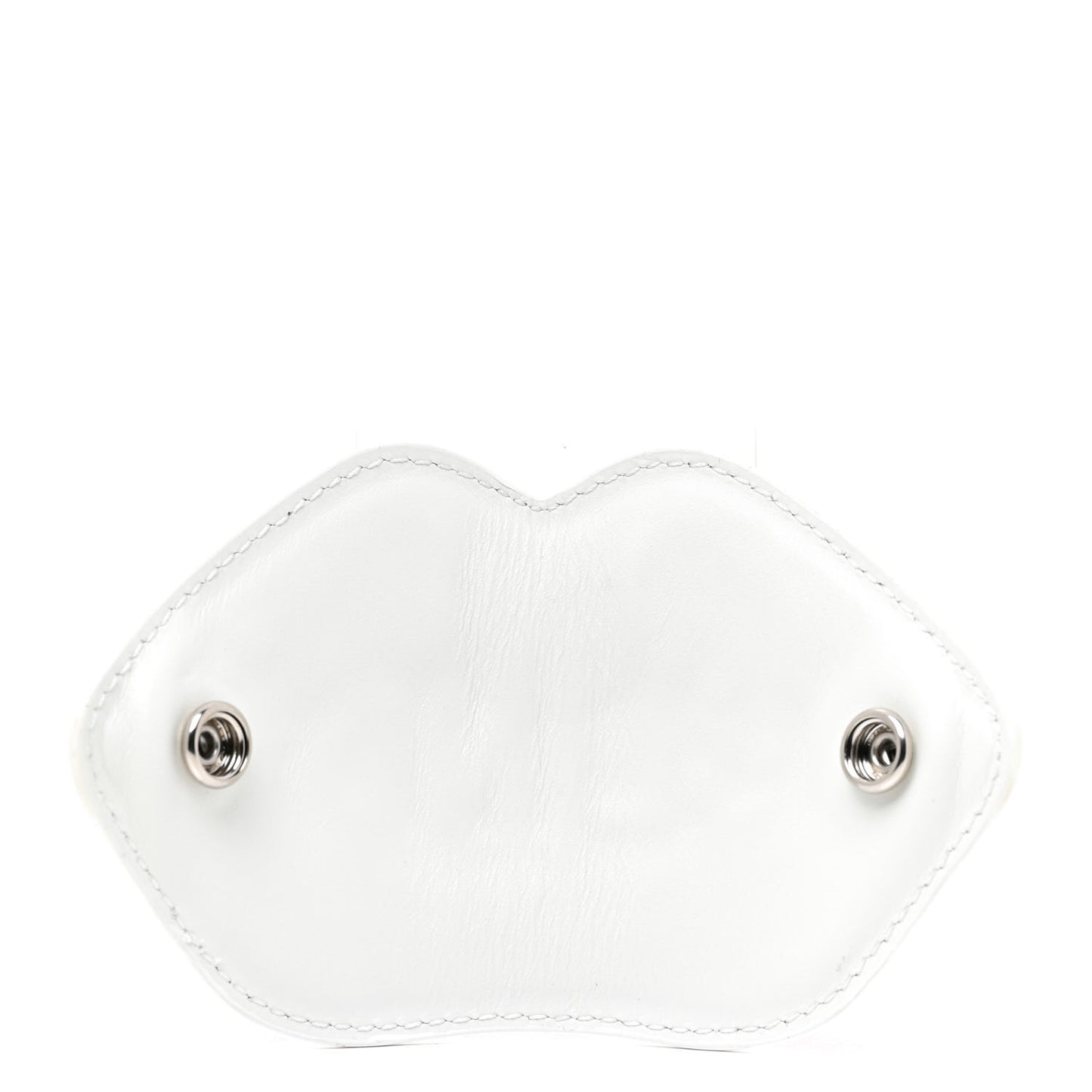Calfskin Embroidered Blind For Love Sneaker Patches White