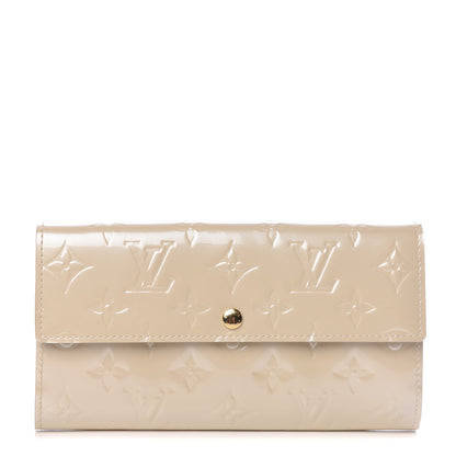 Louis Vuitton Vernis Sarah Wallet Blanc Corail 1 of 7
