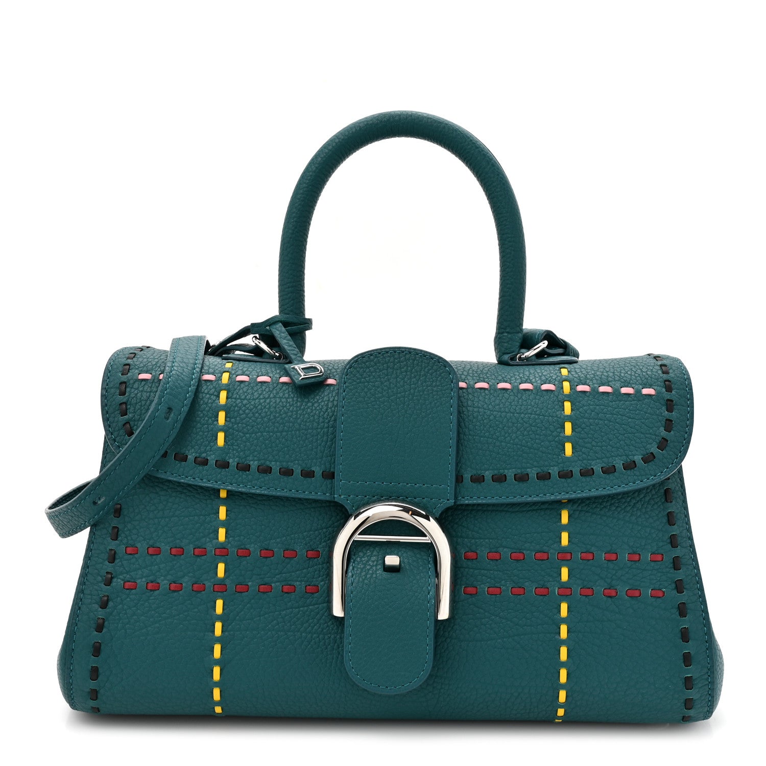 Delvaux Rodeo Calfskin Surprique Mini Brillant East West Satchel Blue 1 of 10