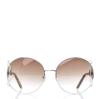Chloe Jackson Oversized Round Sunglasses CE124S Turtledove 2 of 7