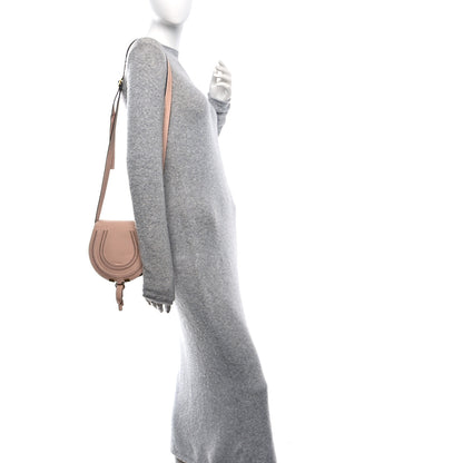 Chloe Calfskin Mini Marcie Round Crossbody Bag Blush Nude 2 of 12