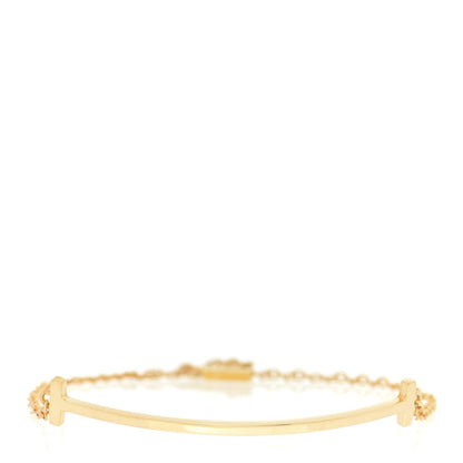 Tiffany 18K Yellow Gold T Smile Bracelet 1 of 6