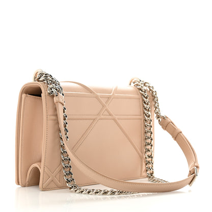 Christian Dior Lambskin Medium Diorama Flap Bag Nude 3 of 12