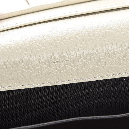 Gucci Calfskin Studded Soho Continental Wallet White 14 of 26
