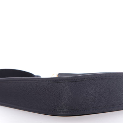 Hermes Taurillon Clemence Amazone Evelyne TPM Bleu Nuit Bleu Indigo 6 of 9