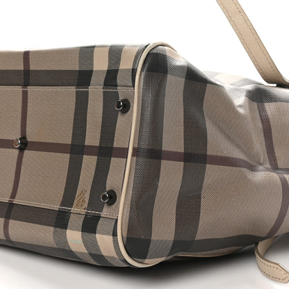 Burberry Smoked Check Small Canterbury Tote Trench 10 of 13