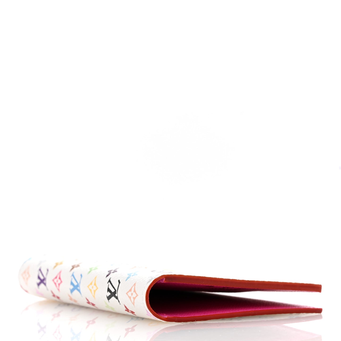 LV X TM Monogram Multicolor Passport Cover White