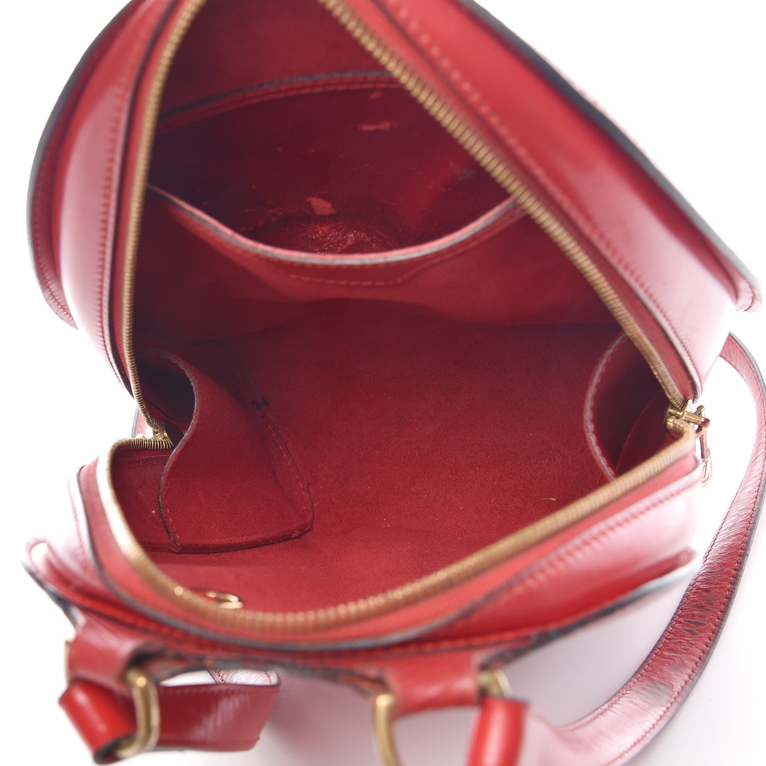 Louis Vuitton Epi Mabillon Backpack Castillan Red 5 of 15