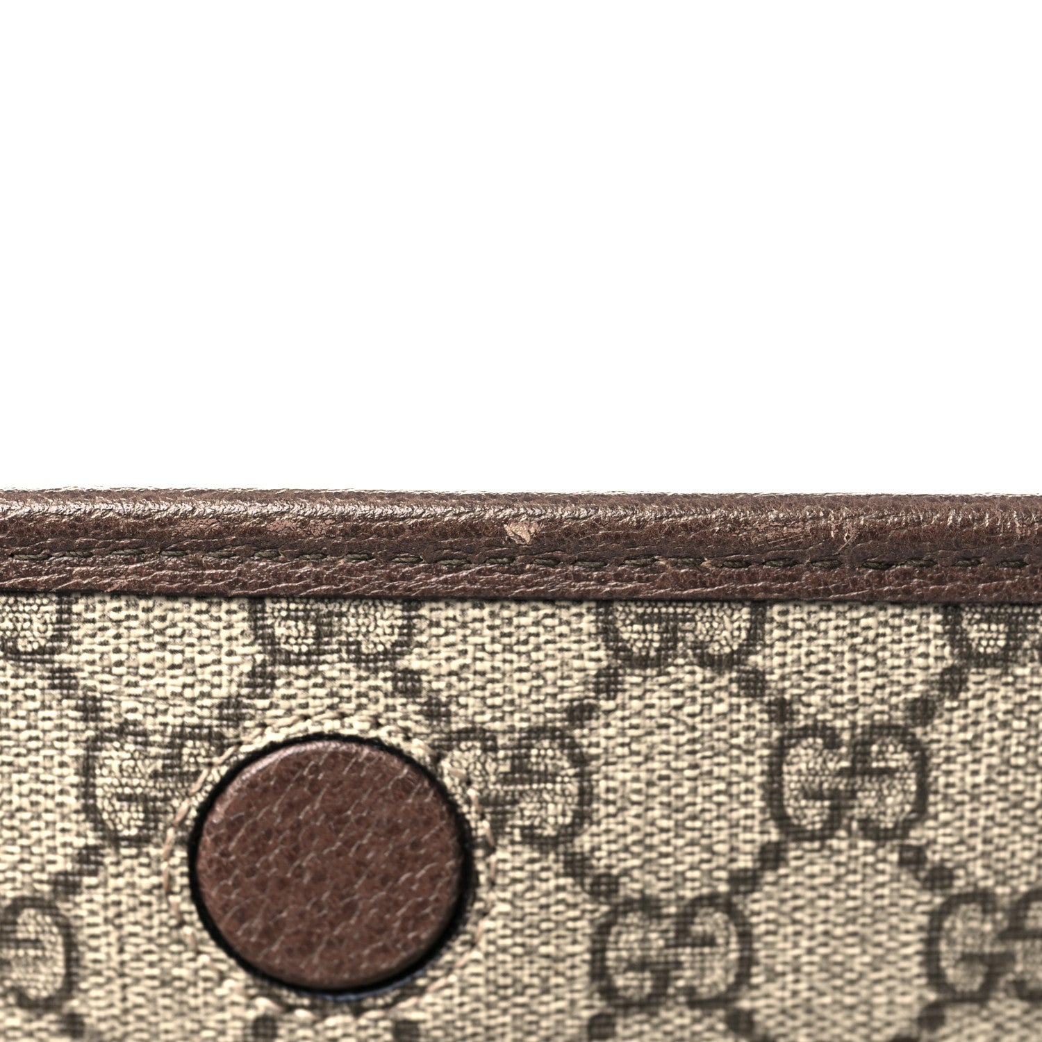 Gucci GG Supreme Monogram Neo Vintage Web Belt Bag Brown 12 of 12