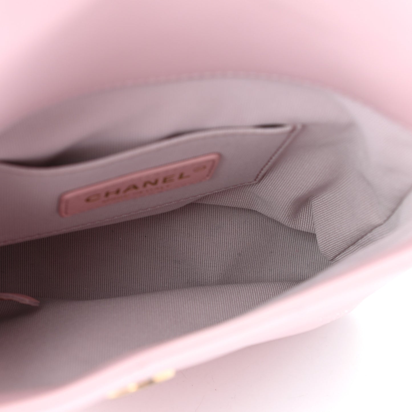 Calfskin Quilted Pearl Small About Pearls Hobo Bag Light Pink