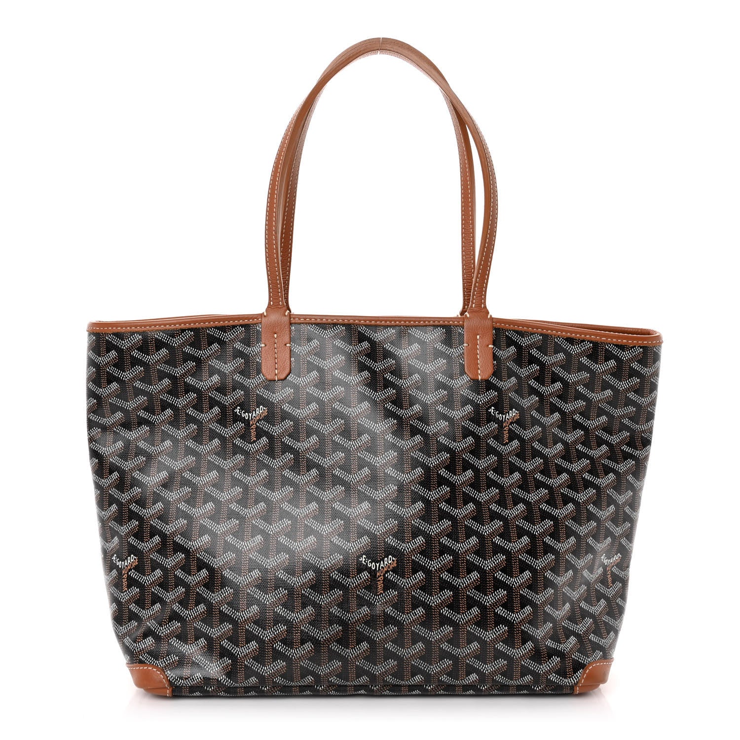 Goyard Goyardine Artois PM Black Gold 1 of 10
