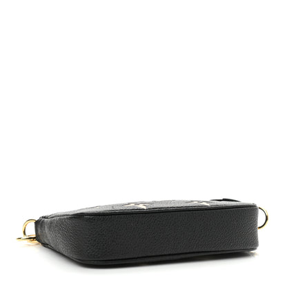 Louis Vuitton Empreinte Monogram Giant Mini Pochette Accessories Black 4 of 8
