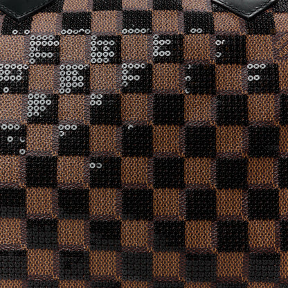 Louis Vuitton Damier Paillettes Speedy 30 Black 12 of 15