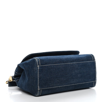 Dolce & Gabbana Denim Miss Sicily Satchel Blue Jeans 3 of 10
