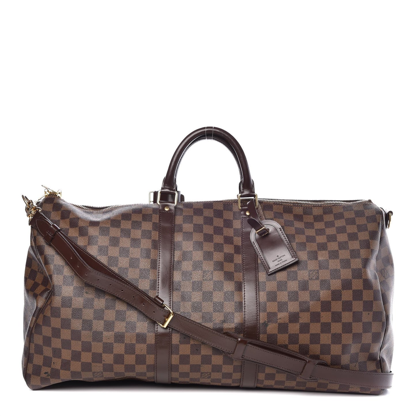 Damier Ebene Keepall Bandouliere 55