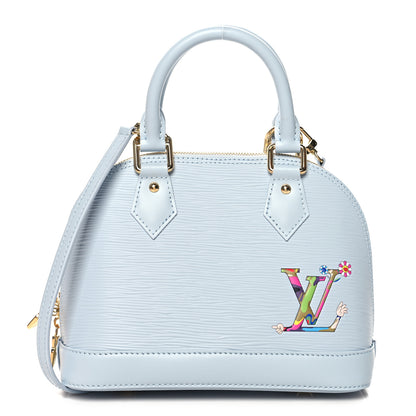 Louis Vuitton LV x TM Epi Alma BB Washed Blue 1 of 10