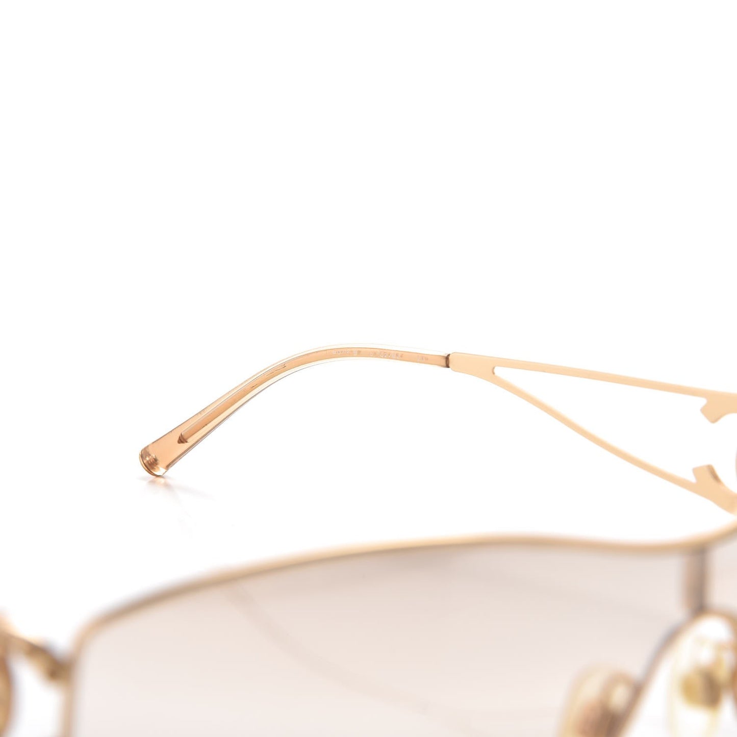 Crystal CC Logo Sunglasses 4073-B Gold