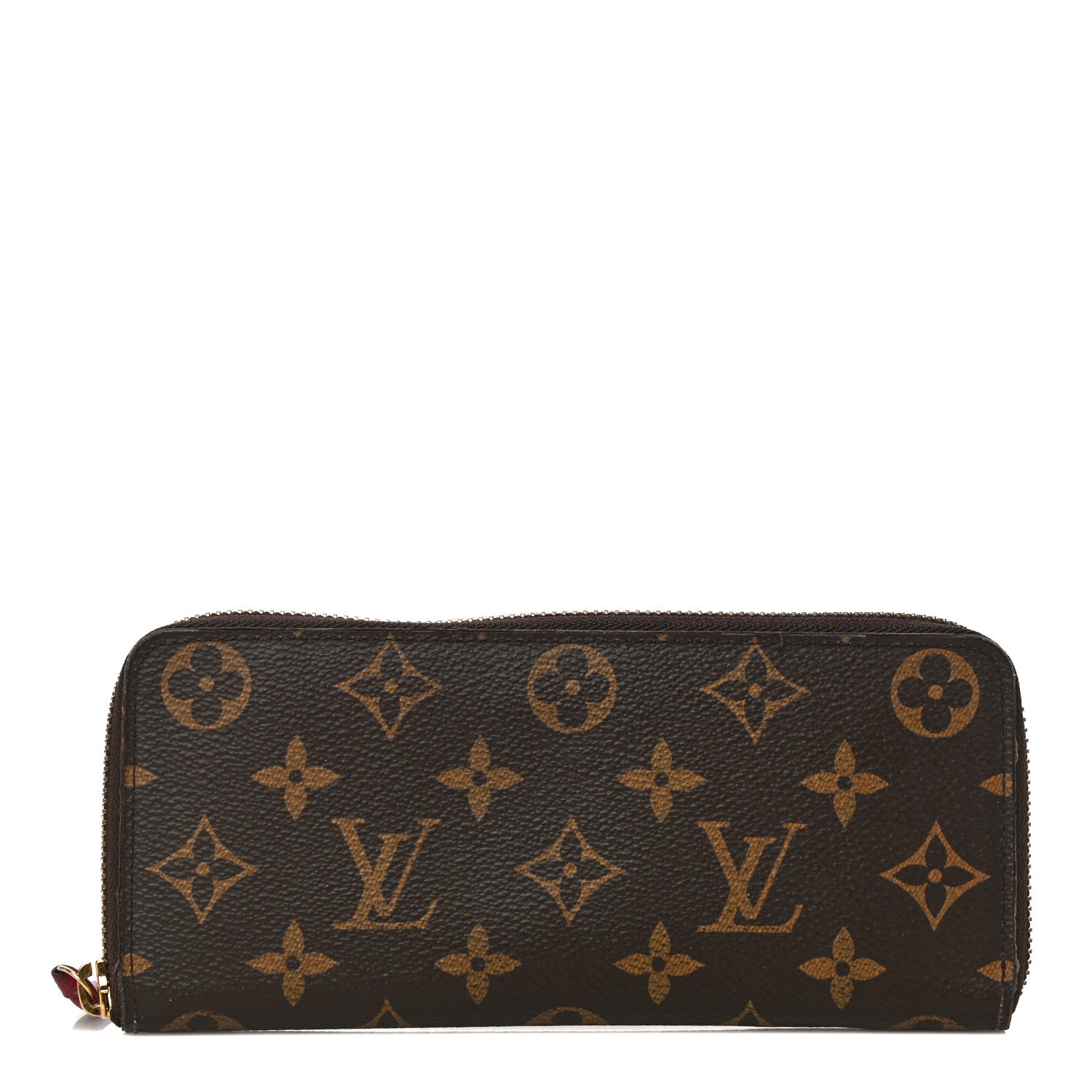 Louis Vuitton Monogram Clemence Wallet Fuchsia 1 of 13