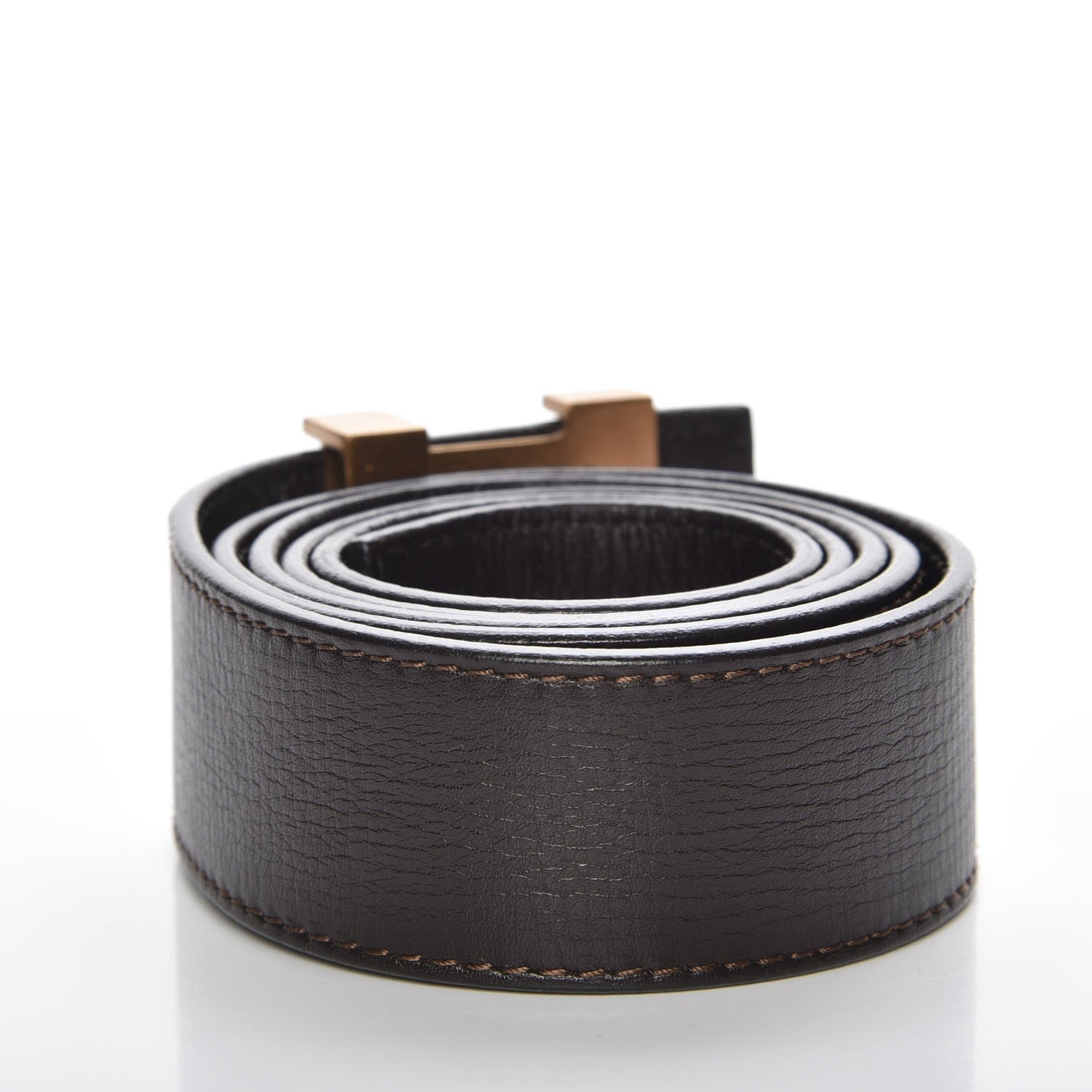 Louis Vuitton Utah LV Initiales 40mm Belt 110 44 Coffee 3 of 5