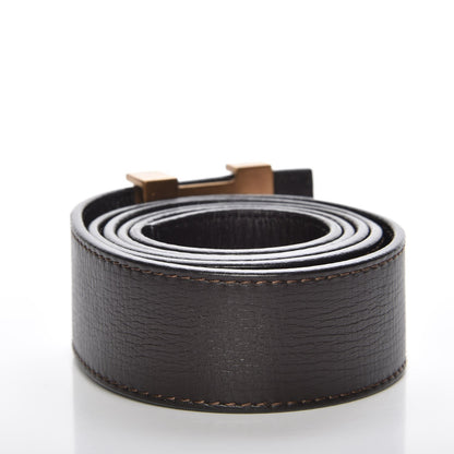 Louis Vuitton Utah LV Initiales 40mm Belt 110 44 Coffee 3 of 5