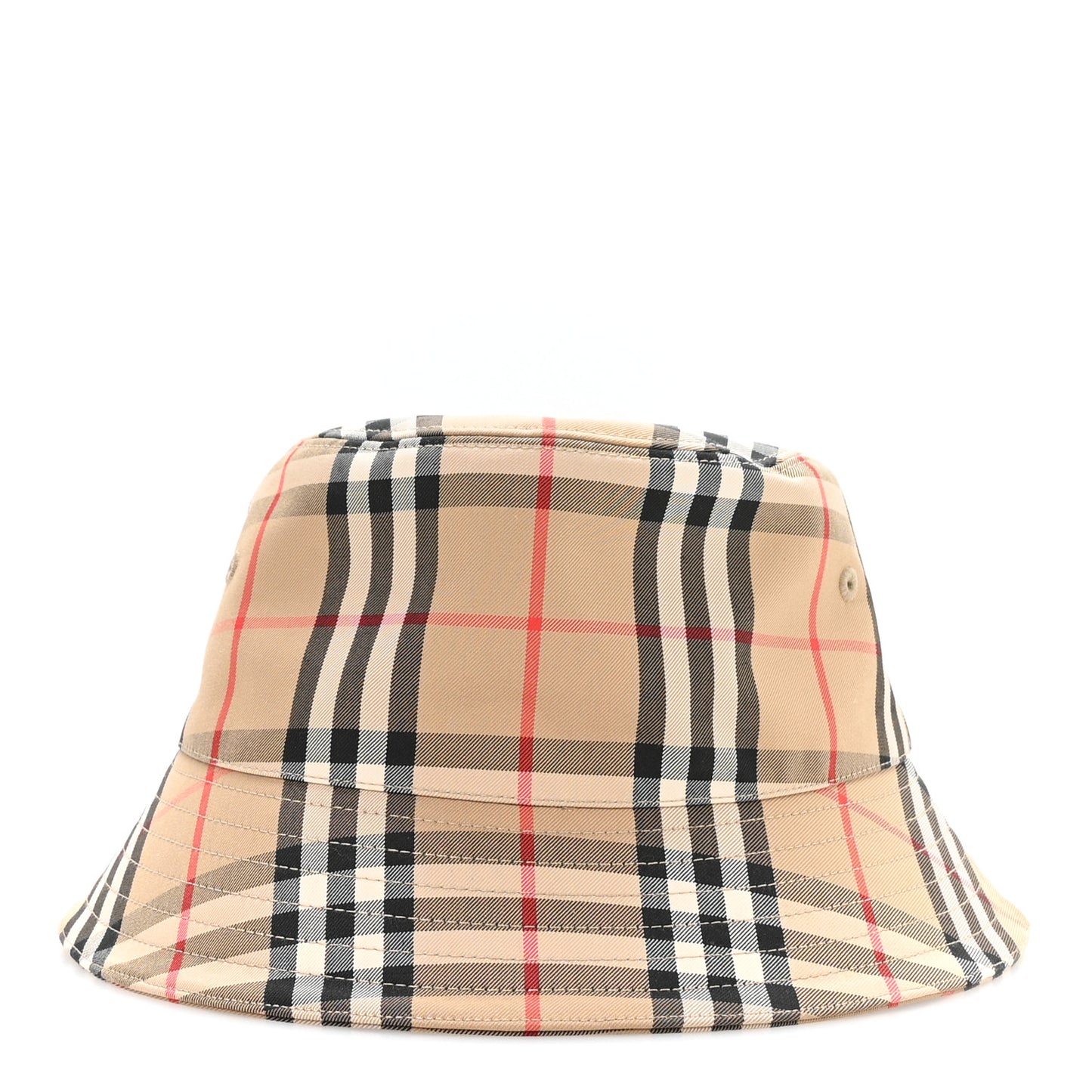 Technical Cotton Vintage Check Bucket Hat M Archive Beige