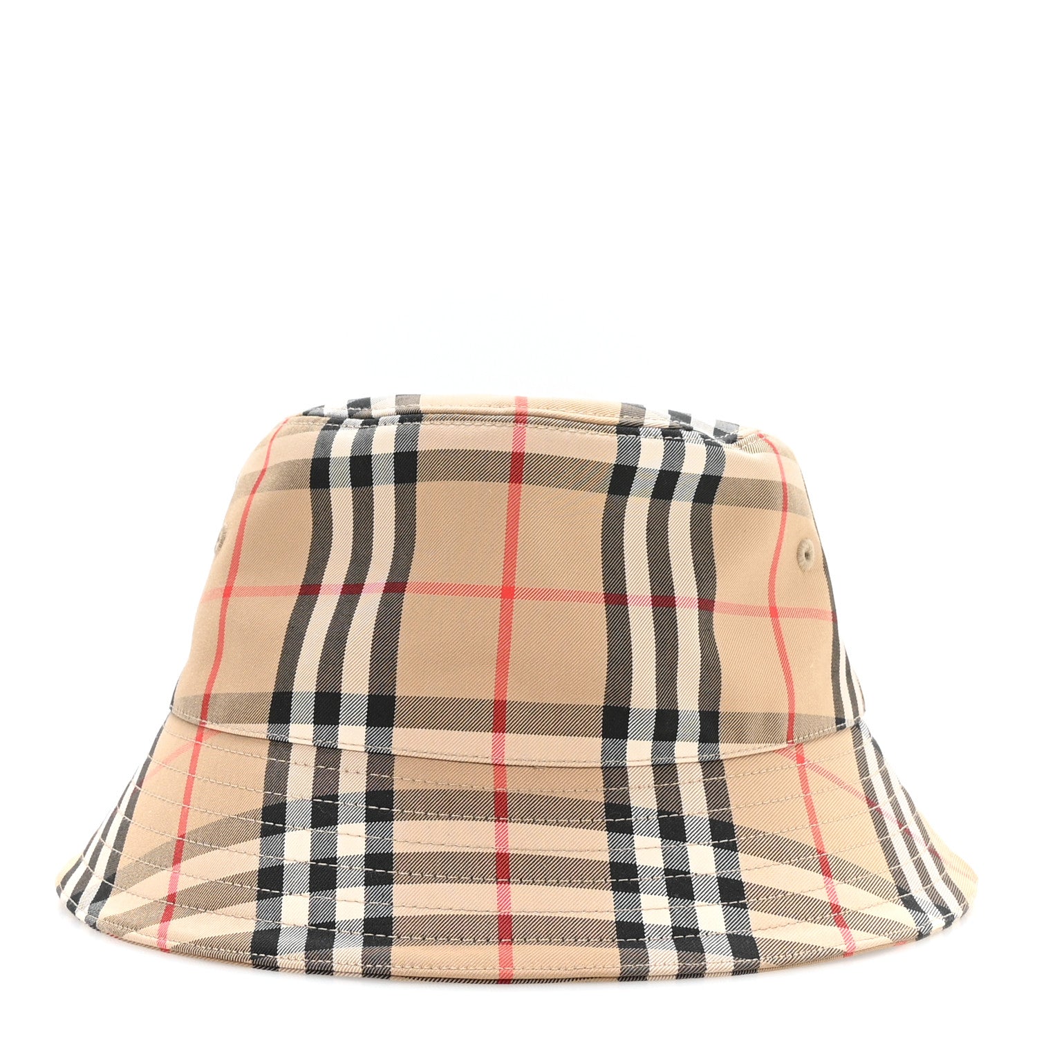 Burberry Technical Cotton Vintage Check Bucket Hat M Archive Beige 3 of 9