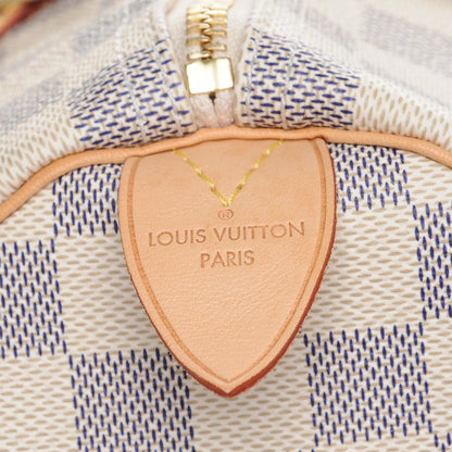Louis Vuitton Damier Azur Speedy 30 7 of 7