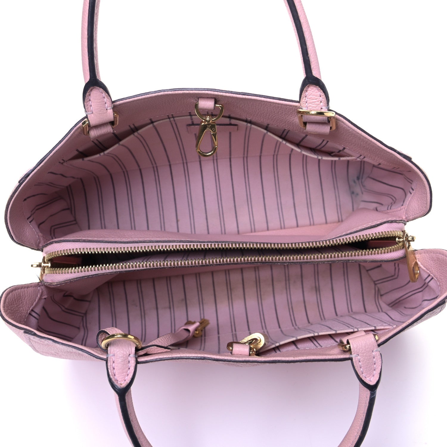 Louis Vuitton Empreinte Montaigne MM Rose Ballerine 3 of 7
