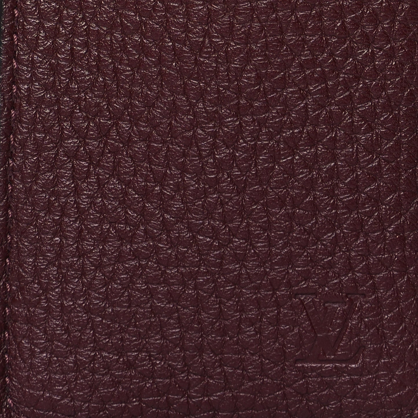Taurillon Card Holder Bordeaux