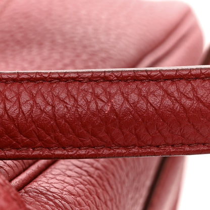 Hermes Taurillon Clemence Victoria 35 Rouge Garance 16 of 16